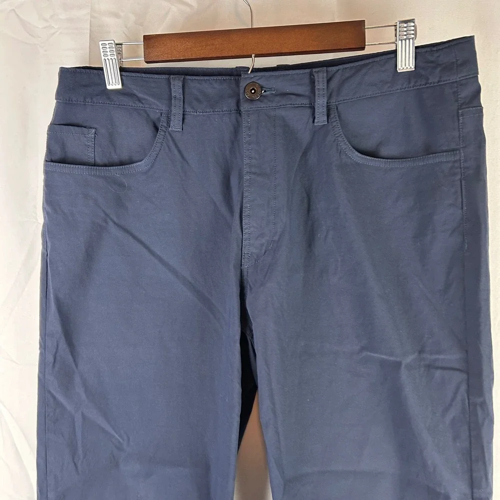 The‎ North Face Mens Regular Fit Pants Size 34x29 Navy Blue Nylon Casual Outdoor